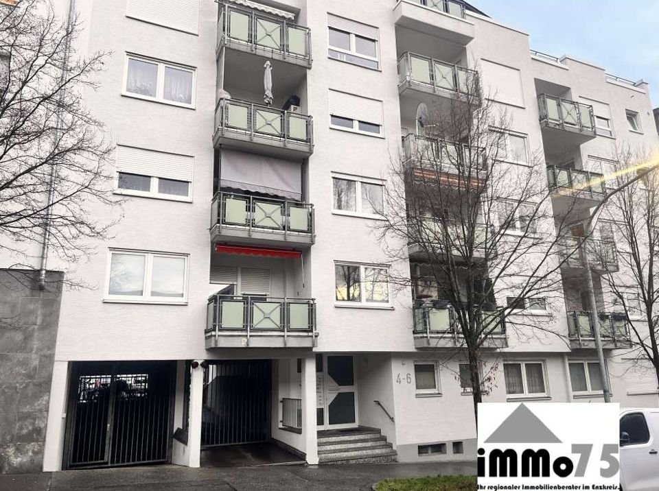 Etagenwohnung in Pforzheim: Aussenansicht