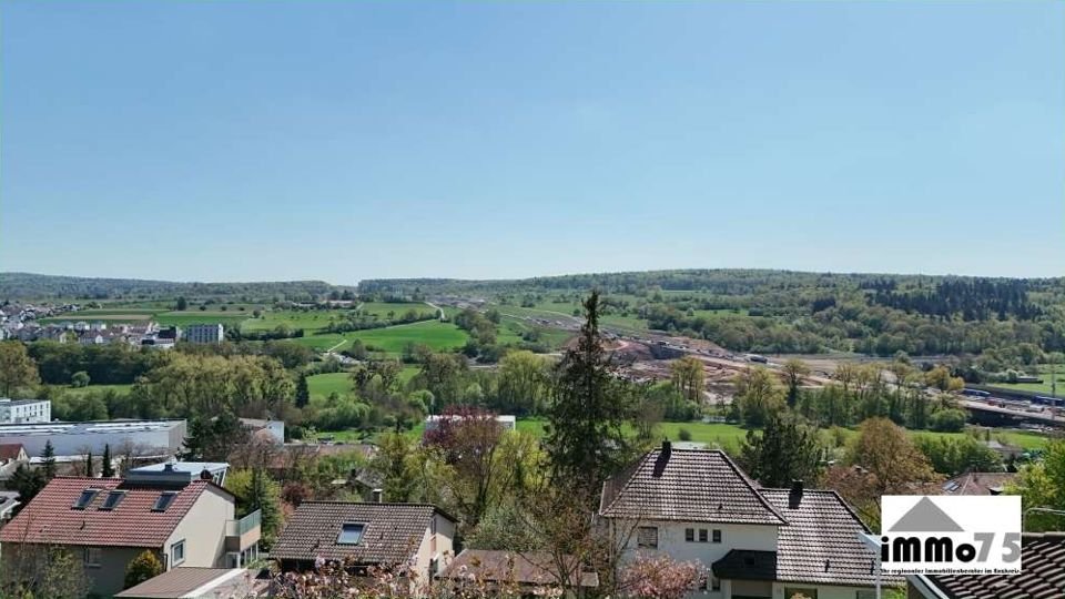 Wohngrundstück in Niefern-Öschelbronn: spektakuläre Aussicht